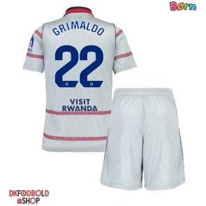 Atletico Madrid Alejandro Grimaldo #22 Tredje trøje Børn 2026-27 Kort ærmer (+ korte bukser)